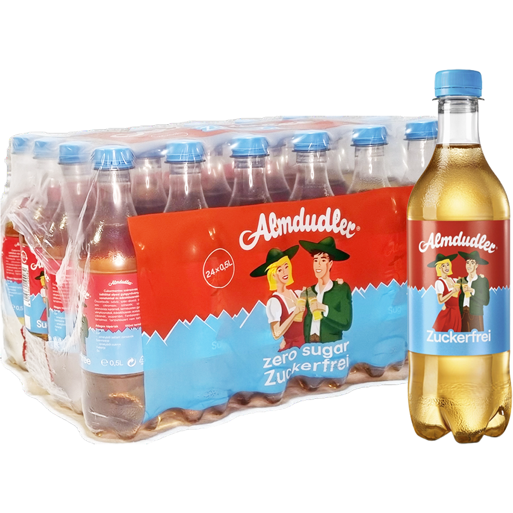 Almdudler cukormentes 0,5l  DRS