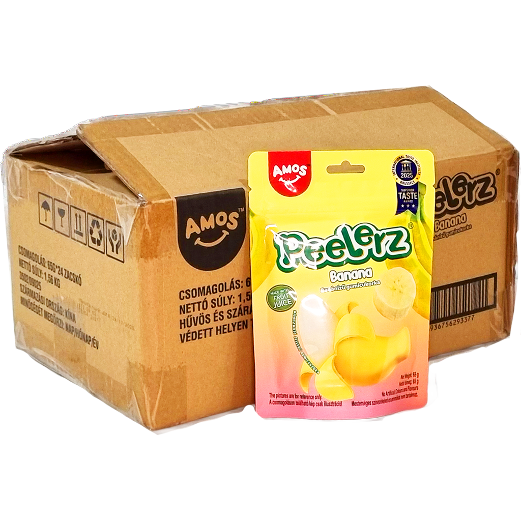Amos Peelerz Banana 65g Amos Peelerz Banana 65g