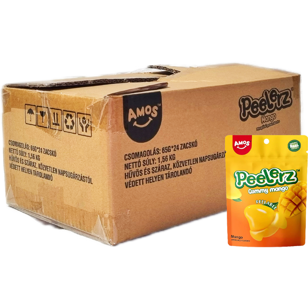 Amos Peelerz Mango 65g Amos Peelerz Mango 65g