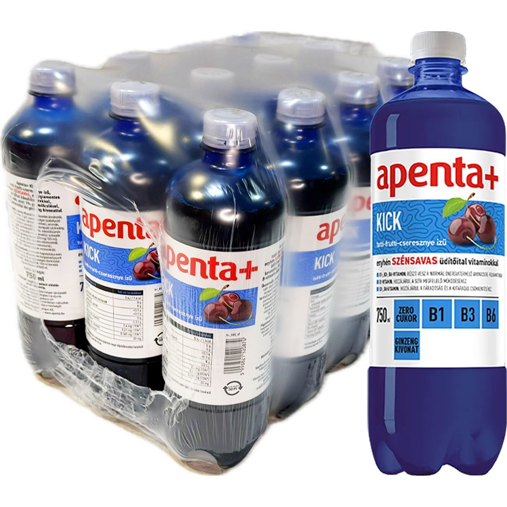 Apenta+ Kick (tutti-frutti-cseresznye) 0,75l  DRS
