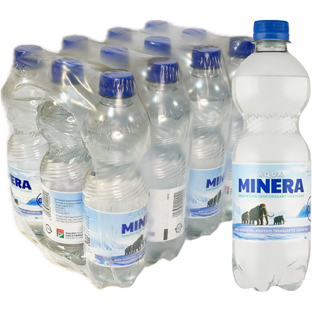 Aqua Minera 0,5l víz szénsavas  DRS