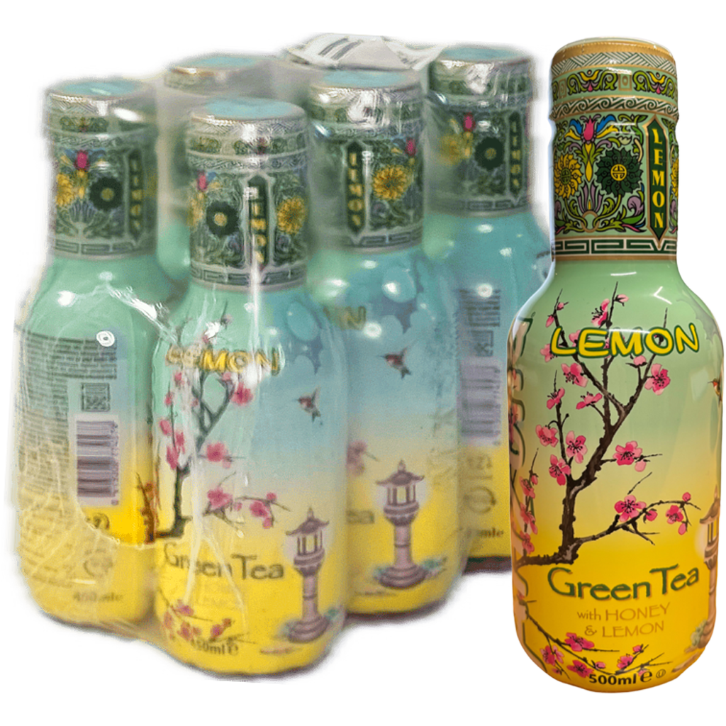 AriZona zöld tea Citromos-Mézes 450ml PET  DRS