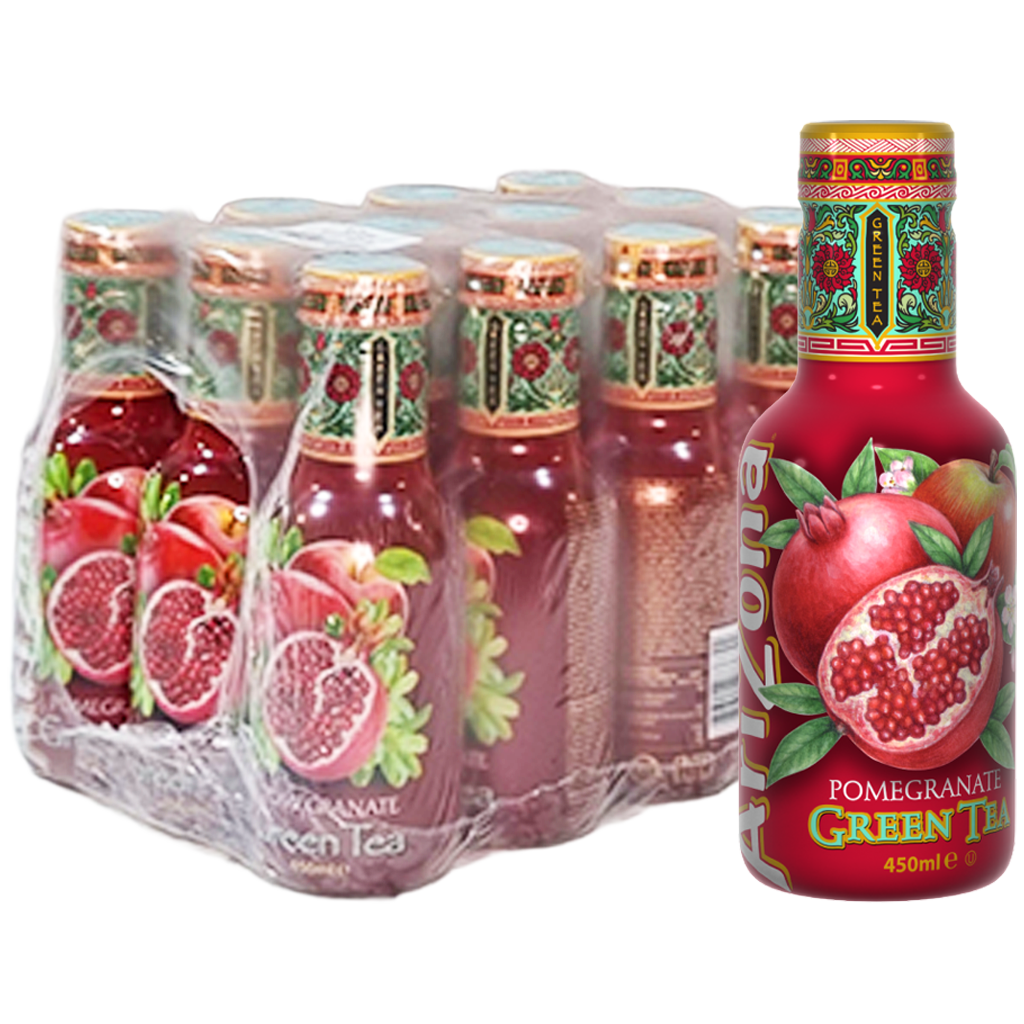 AriZona zöld tea Gránátalmás 450ml PET DRS AriZona zöld tea Gránátalmás 450ml PET DRS