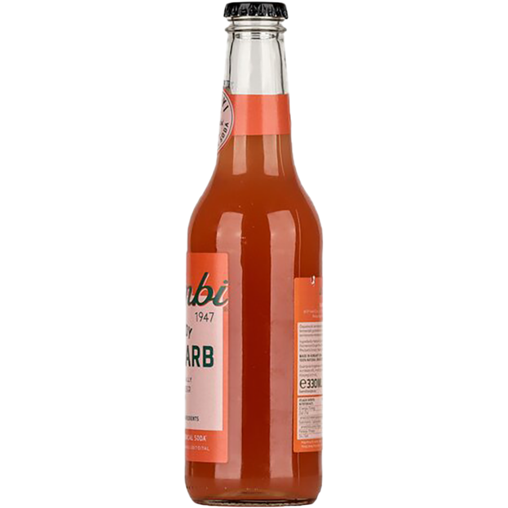 BAMBI Cloudy Rhubarb Rebarbarás üdítőital 330 ml  DRS - 1