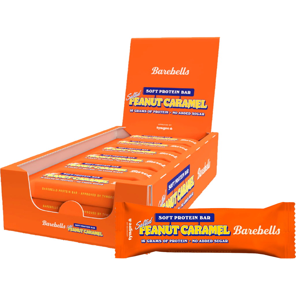 Barebells Bars Földimogyoró-Karamell 55g