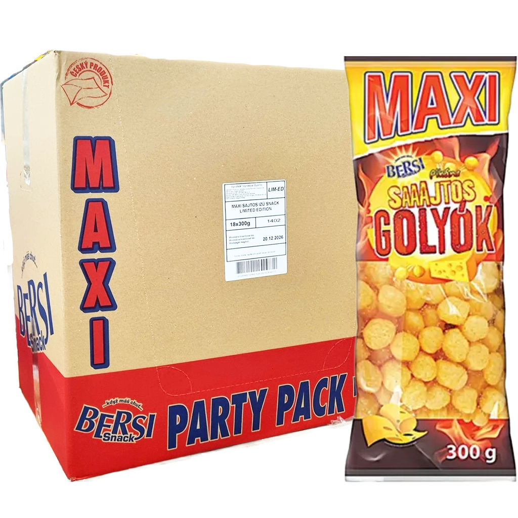 Bersi Snack Pikáns Sajtos golyó 300g