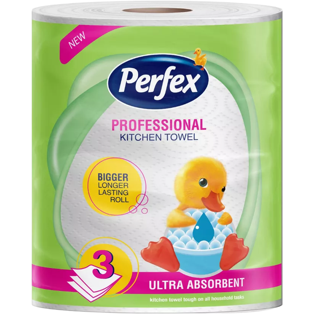 Boni Perfex konyhai törlőpapír Professional 1 tek 3r. (220 lap) Zöld Boni Perfex konyhai törlőpapír Professional 1 tek 3r. (220 lap) Zöld