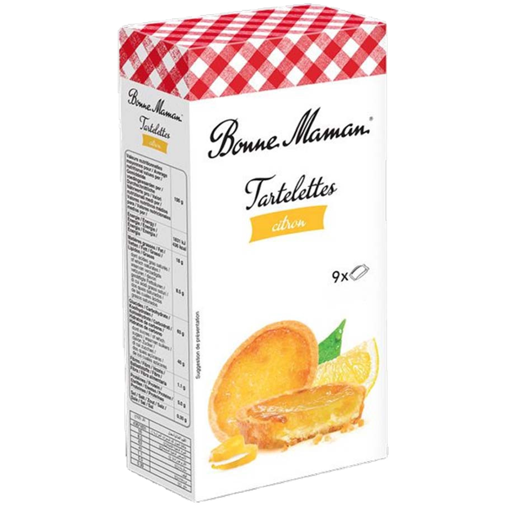 Bonne Maman tartelettes Citrom lekvárral 125g