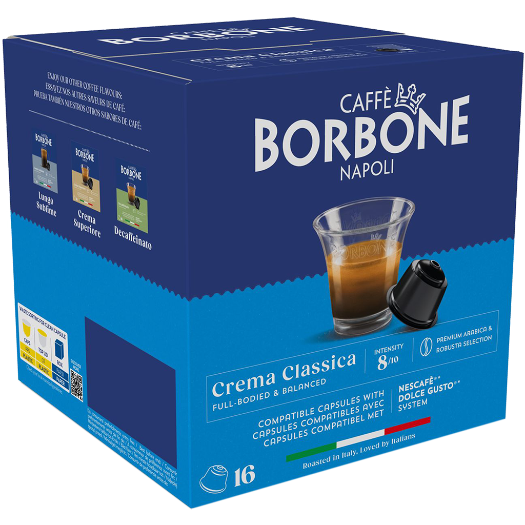 Borbone Caffé Dolce Gusto x16 caps. - Classica 112g
