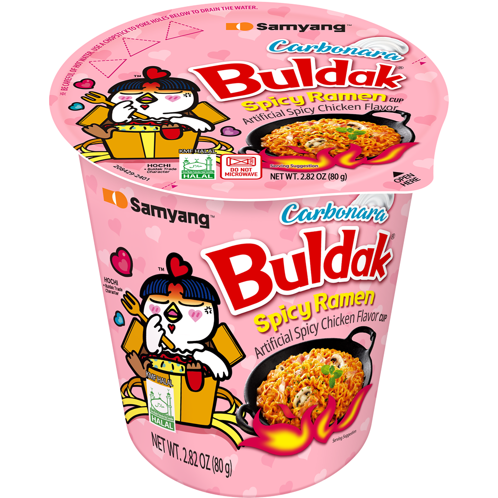 Buldak Instant tészta poharas Carbonara 80g