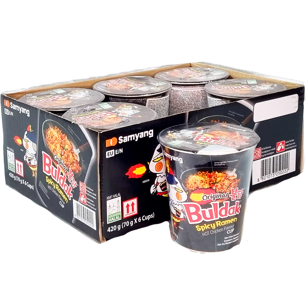 Buldak Instant tészta poharas Original 70g Buldak Instant tészta poharas Original 70g