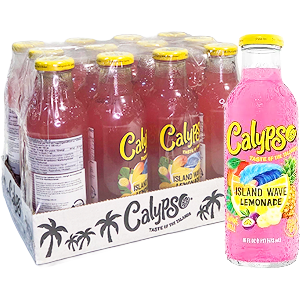 Calypso Island Wave Lemonade 473ml  DRS