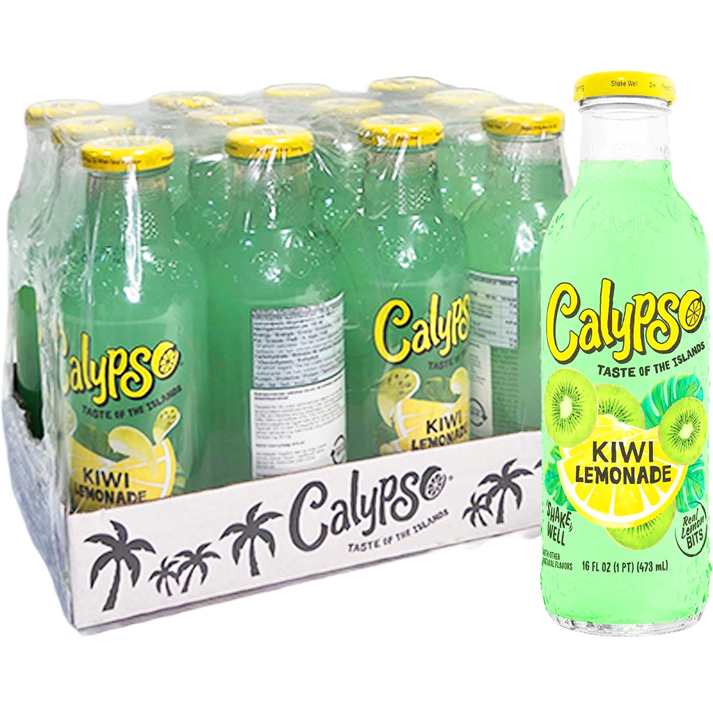 Calypso Kiwi Lemonade 473ml DRS Calypso Kiwi Lemonade 473ml DRS