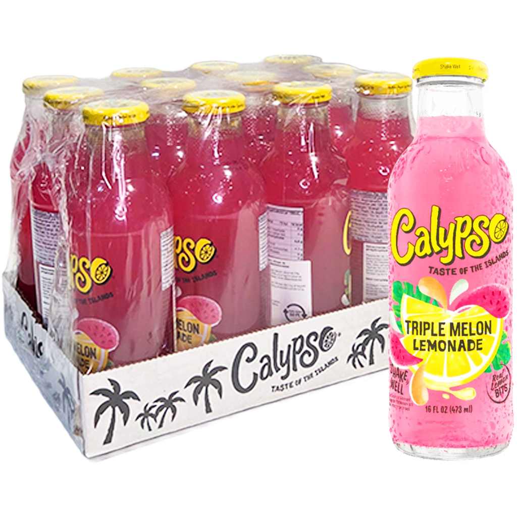 Calypso Triple Melon Lemonade 473ml  DRS