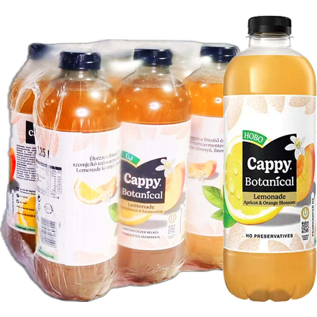 Cappy 1,25l Lemonade Apricot-Orange Blossom  DRS