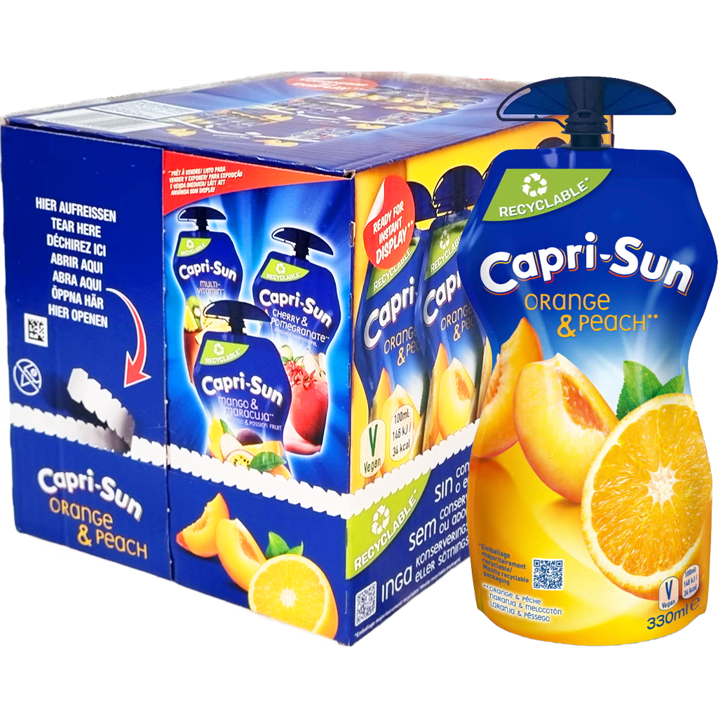 Capri Sun Narancs-Őszibarack 330ml Capri Sun Narancs-Őszibarack 330ml