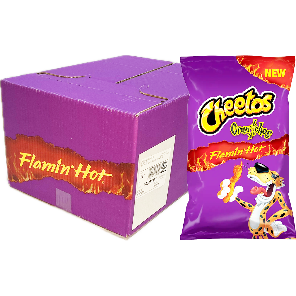 Cheetos Crunchos 80g Flamin Hot