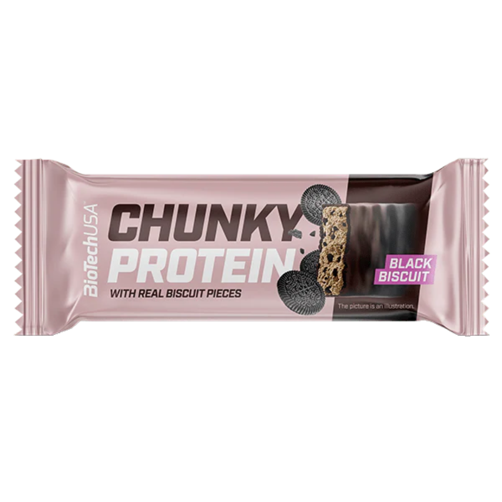 Chunky Protein Black Biscuit 50g