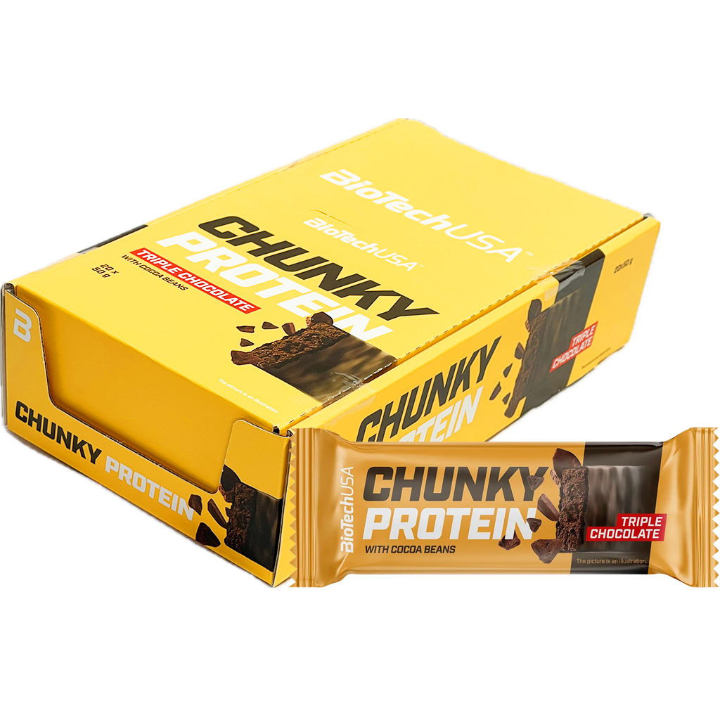Chunky Protein Triple Chocolate 50g