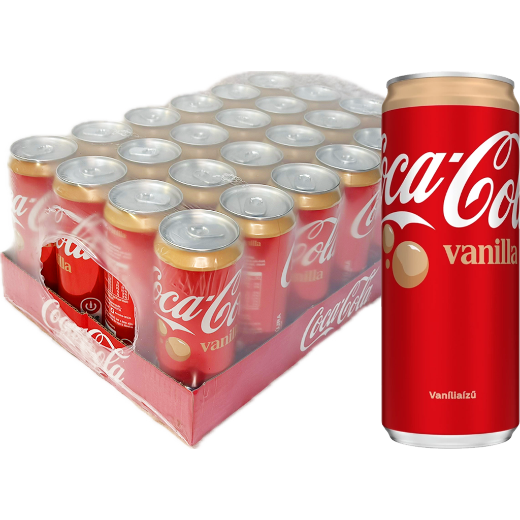 Coca Cola 0,33l Vanilla CAN  DRS