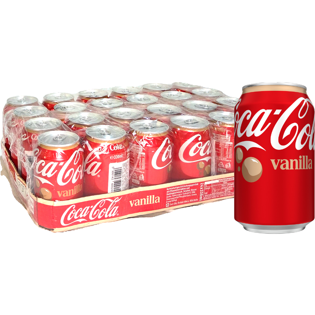 Coca Cola EU vanília ízű üdítőital 330ml DRS Coca Cola EU vanília ízű üdítőital 330ml DRS