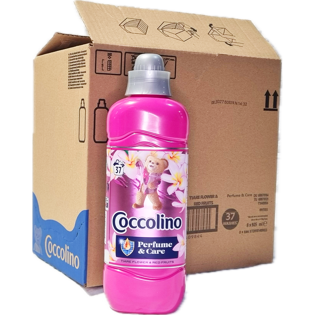 Coccolino 925ml textilöblítő Tiare flower and Red fruits