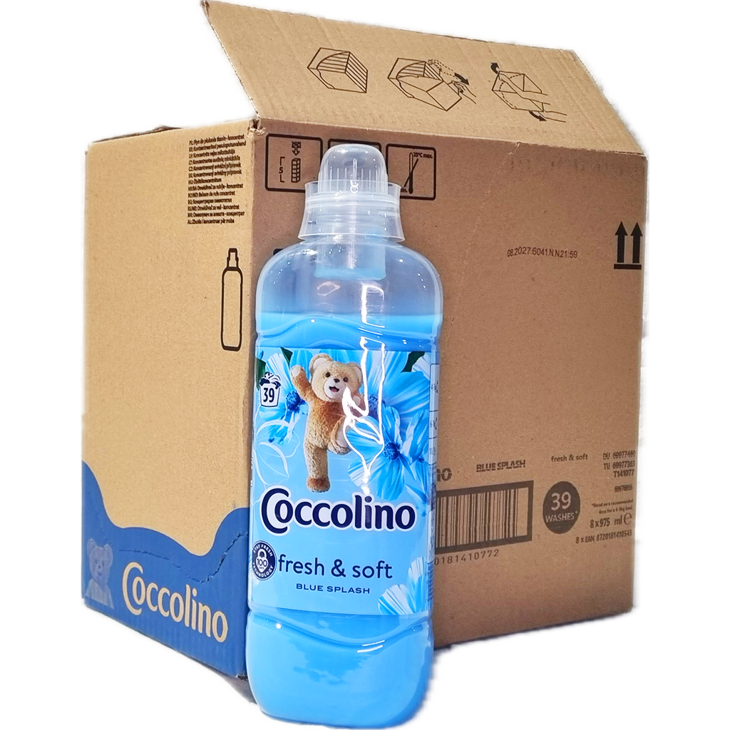 Coccolino 975ml textilöblítő Blue Splash