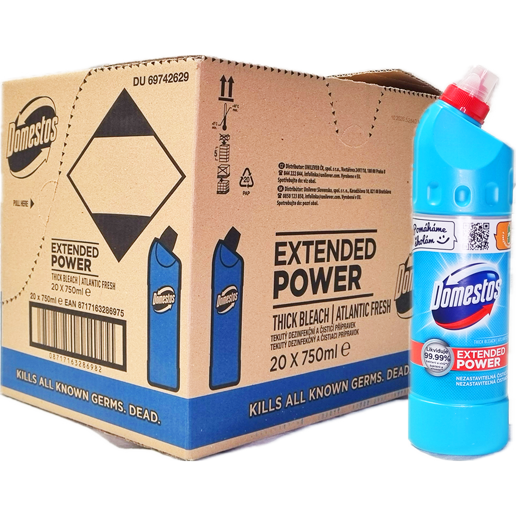 DOMESTOS Extended Power Atlantic fertőtlenítő 750ml