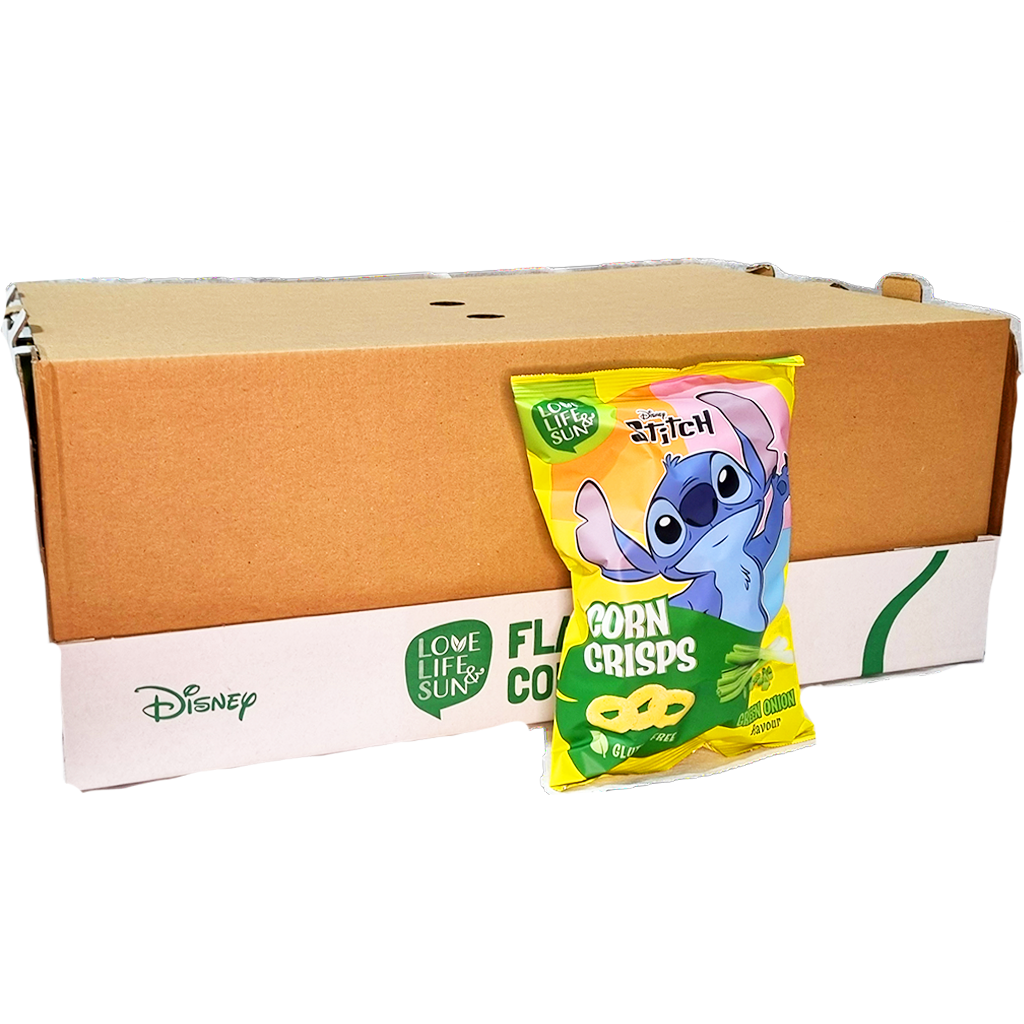 Disney Lilo & Stitch Hagyma ízű kukorica chips (GM és hozzáad. cuk.nélk.) 50g