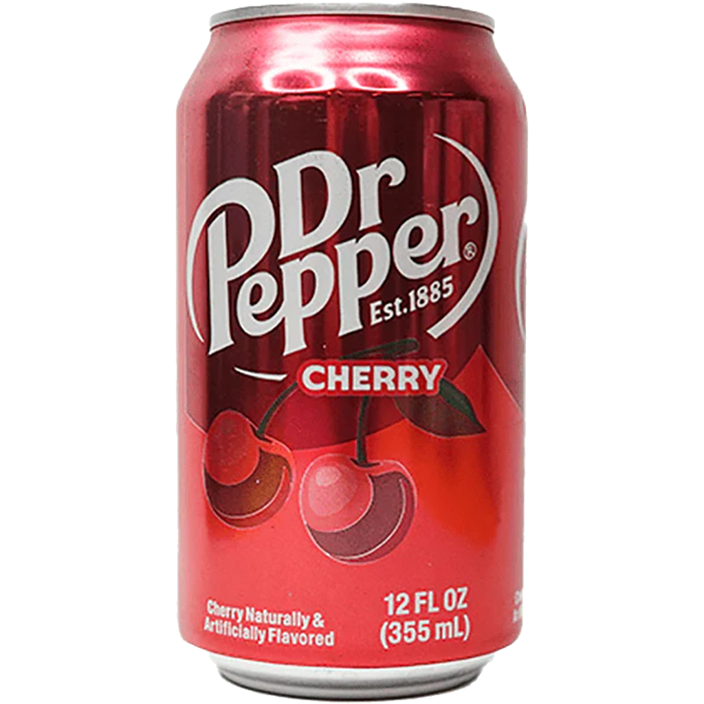 Dr. Pepper USA Cherry cseresznyés szénsavas üdítőital 355ml  DRS