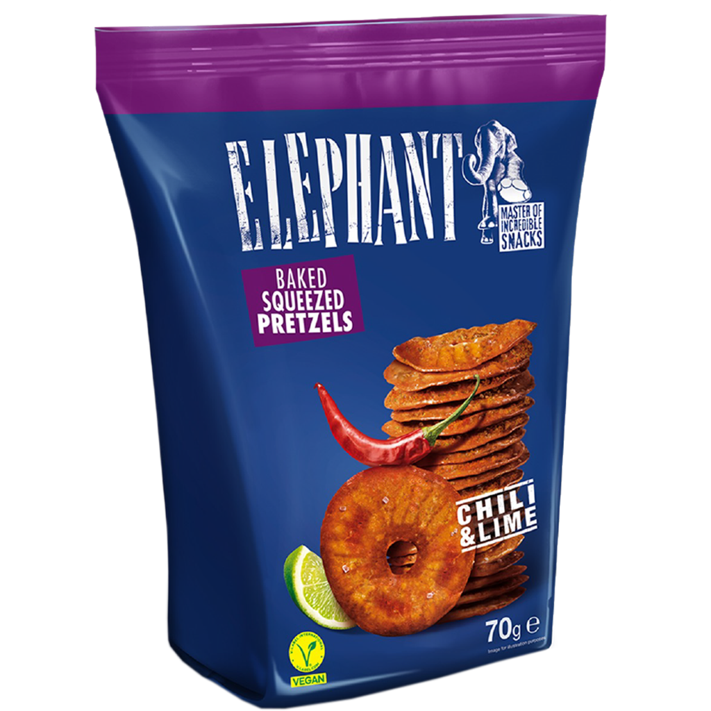 ELEPHANT lapos perec chili-lime 70g