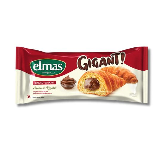 ELMAS Croissant GIGANT Kakaós 160g 1/12
