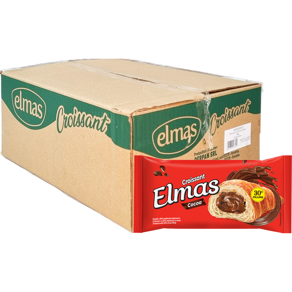 ELMAS Croissant Kakaós 48g ELMAS Croissant Kakaós 48g