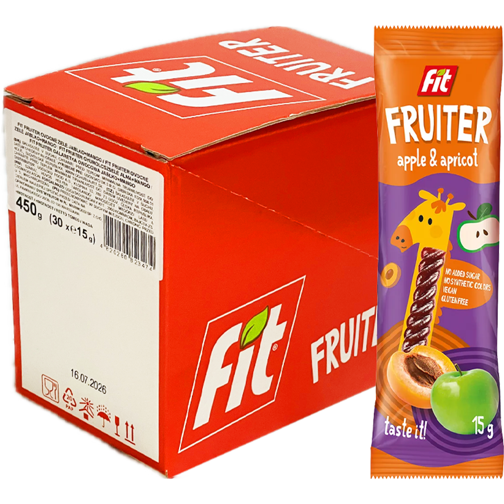 FIT FRUITER Alma+ Sárgabarack 15g FIT FRUITER Alma+ Sárgabarack 15g