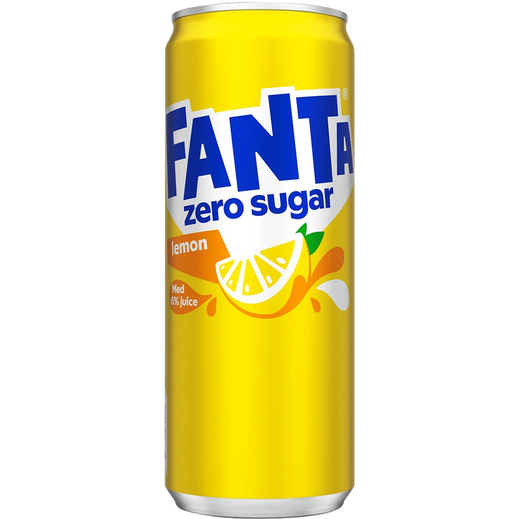 Fanta 0,33l citrom Zero CAN  DRS