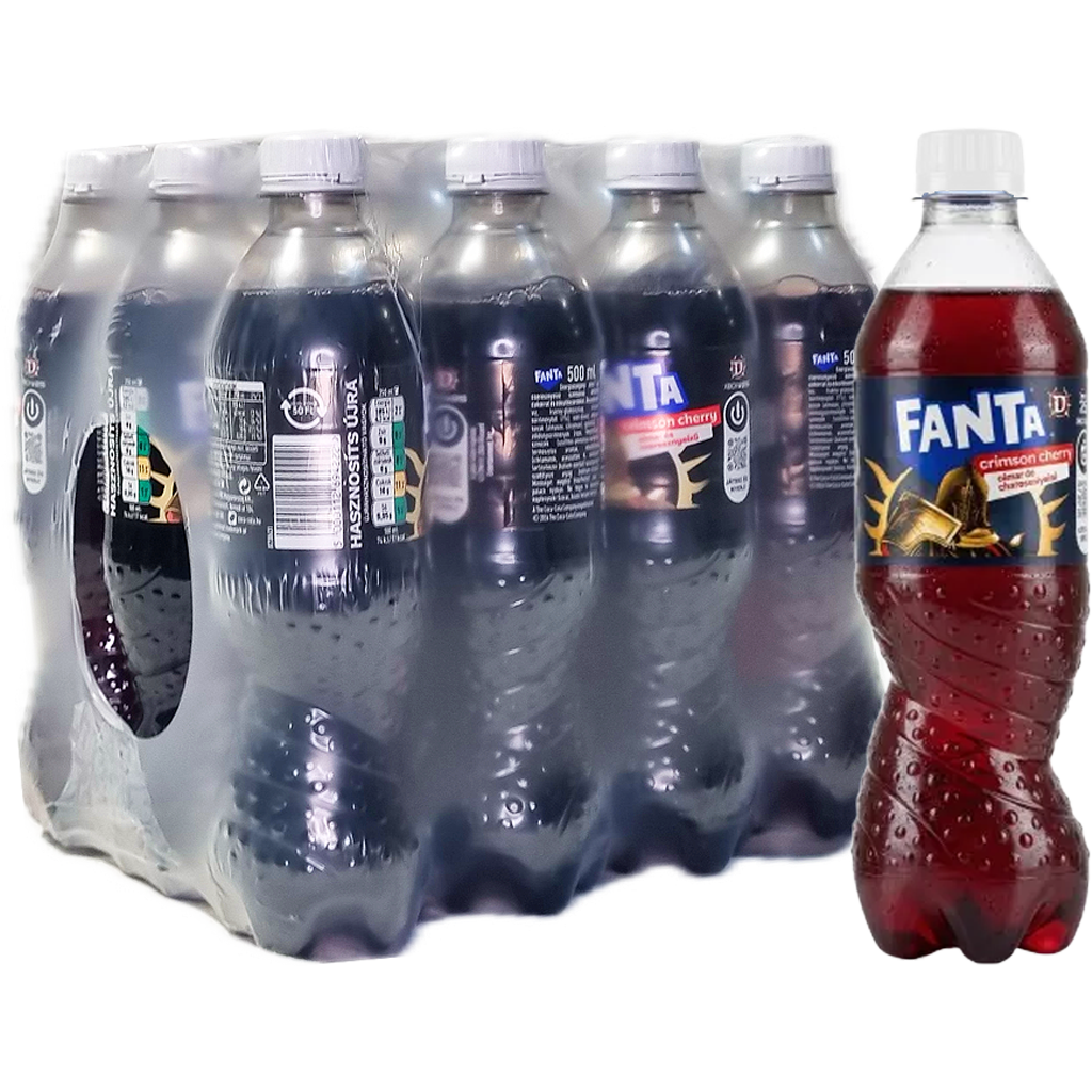 Fanta 0,5l Apple- Crimson cherry DRS Fanta 0,5l Apple- Crimson cherry DRS