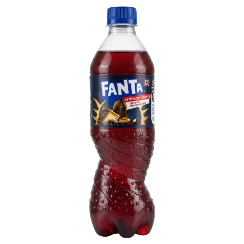 Fanta 0,5l Apple- Crimson cherry DRS Fanta 0,5l Apple- Crimson cherry DRS