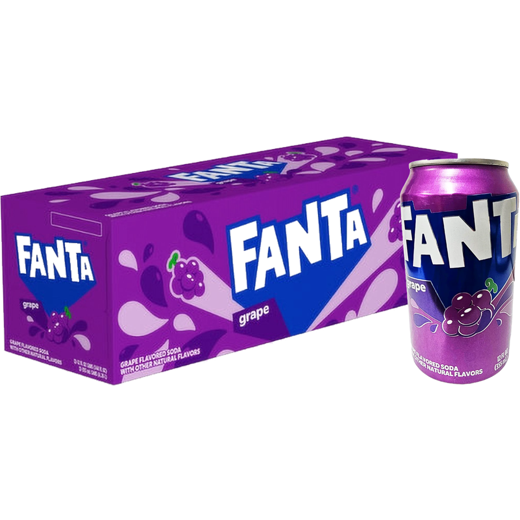 Fanta Grape USA szőlő ízű üdítőital 355ml  DRS