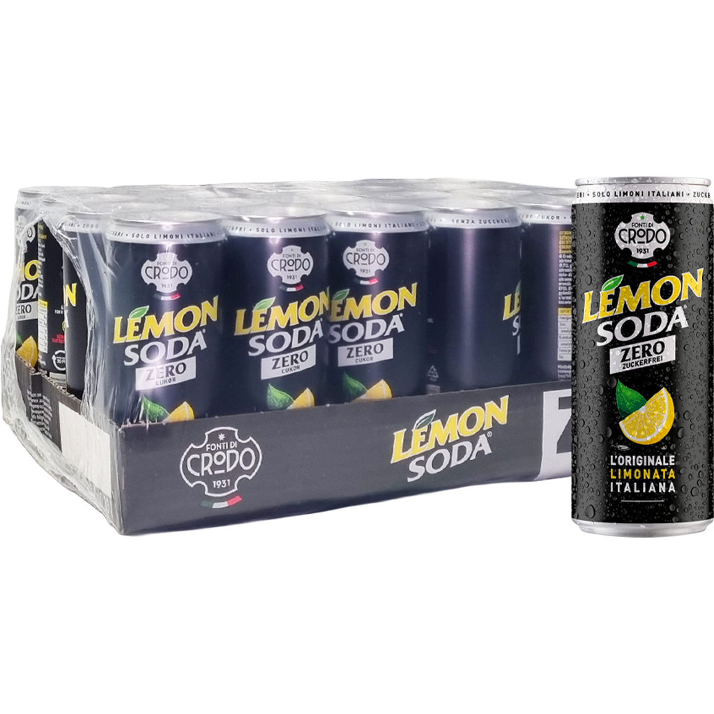 Fonti Di Crodo LemonSoda ZERO 0,33l DRS Fonti Di Crodo LemonSoda ZERO 0,33l DRS