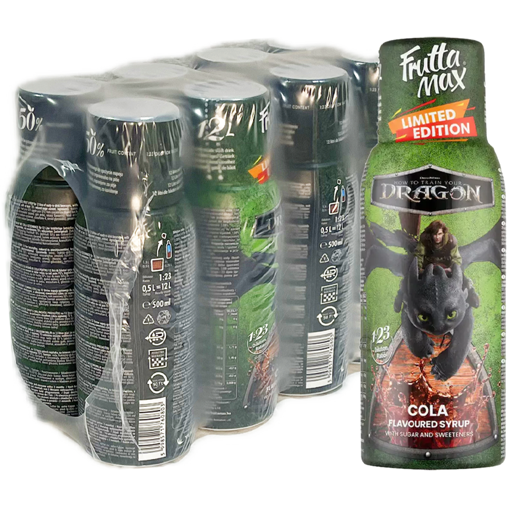 Frutta Max Dragons Cola gyümölcsszörp 500ml