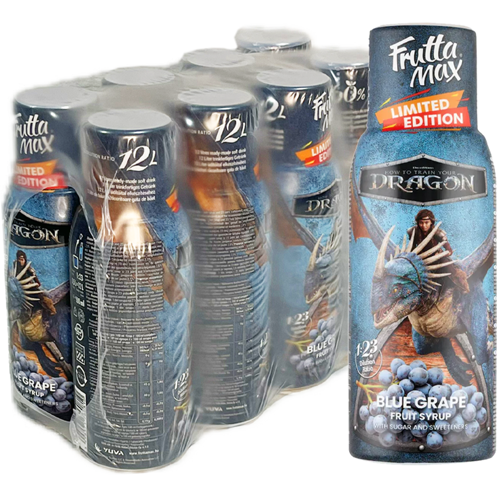 Frutta Max Dragons Kékszőlő gyümölcsszörp 500ml