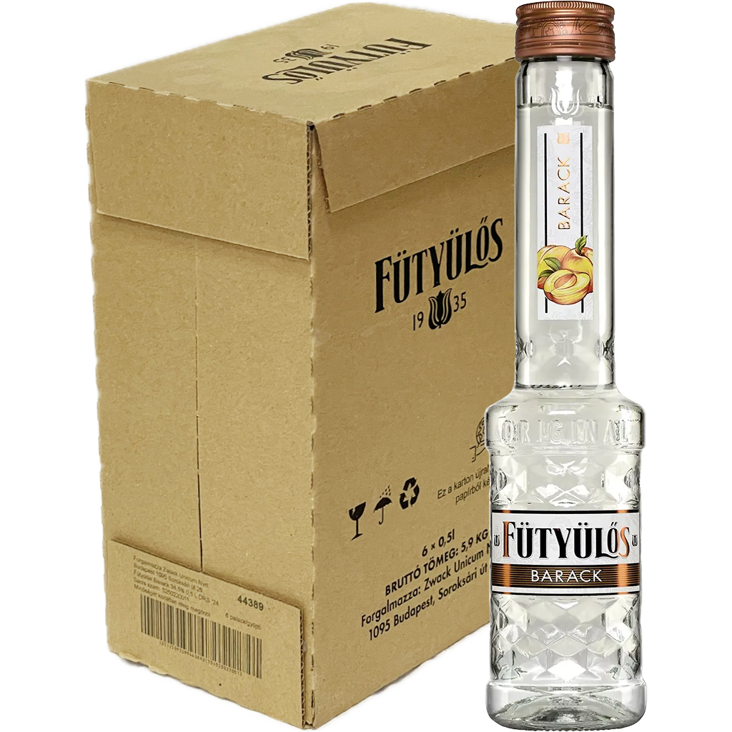 Fütyülős Barack 0,5l 34,5%  DRS