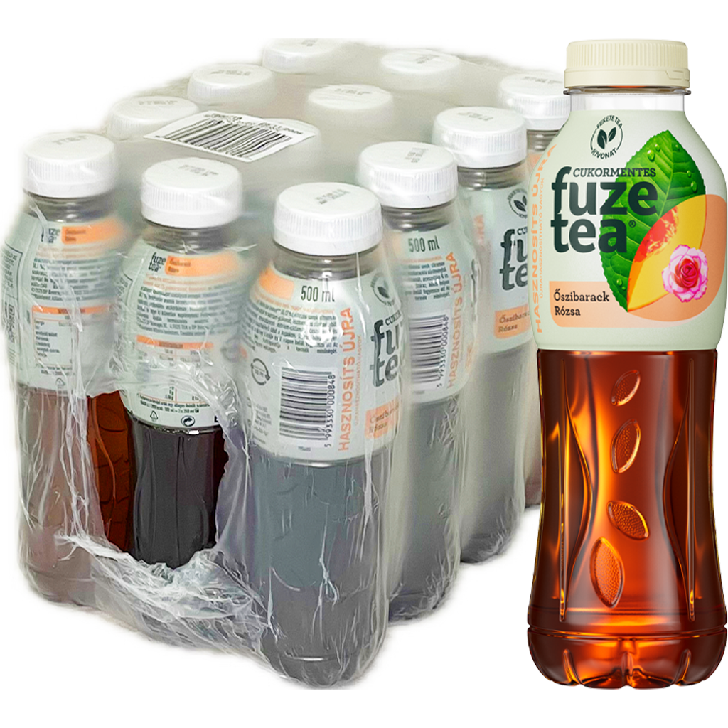 Fuzetea 0,5l Barack Rose ZERO  DRS