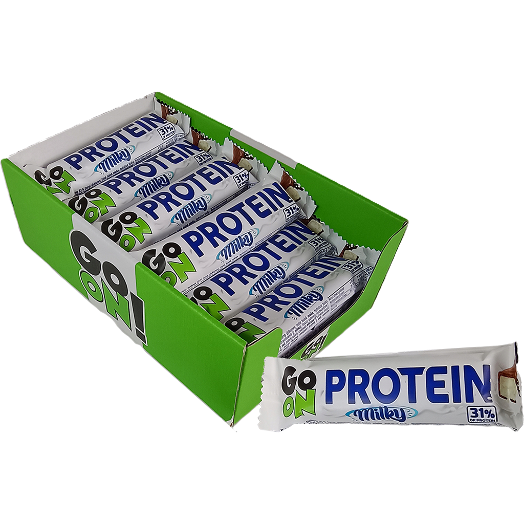 Go On High Protein szelet Milky 31% 45g Go On High Protein szelet Milky 31% 45g