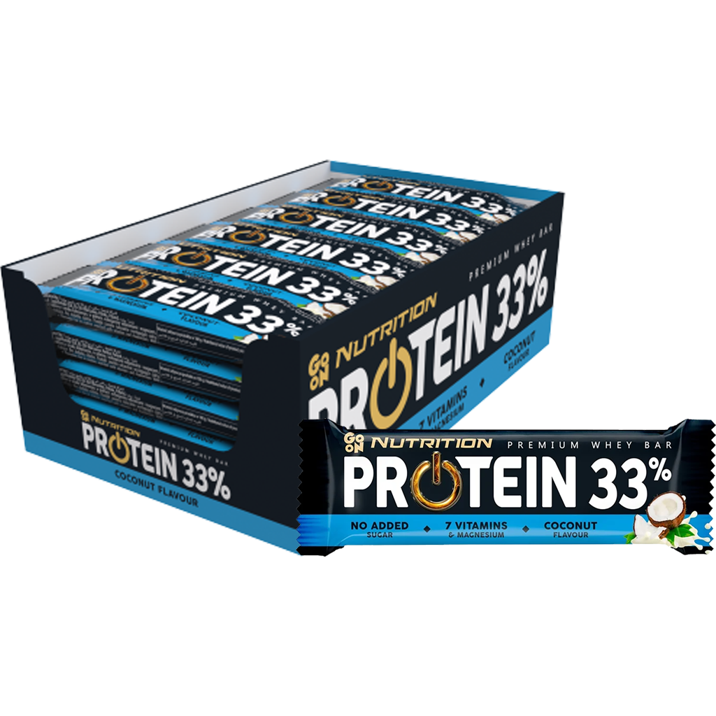 Go On Nutrition Protein szelet 33% kókuszos 50g Go On Nutrition Protein szelet 33% kókuszos 50g