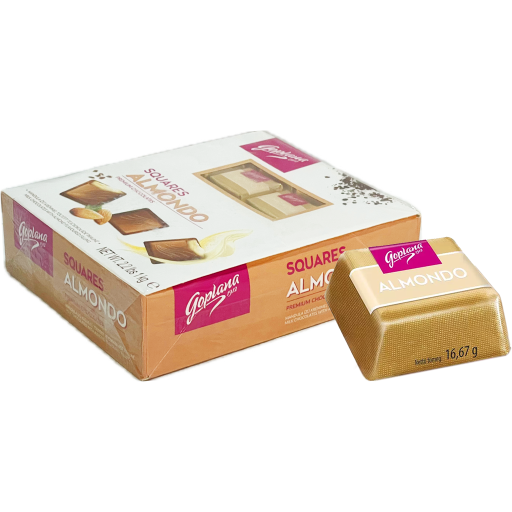 Goplana mandulás kocka desszert 1kg