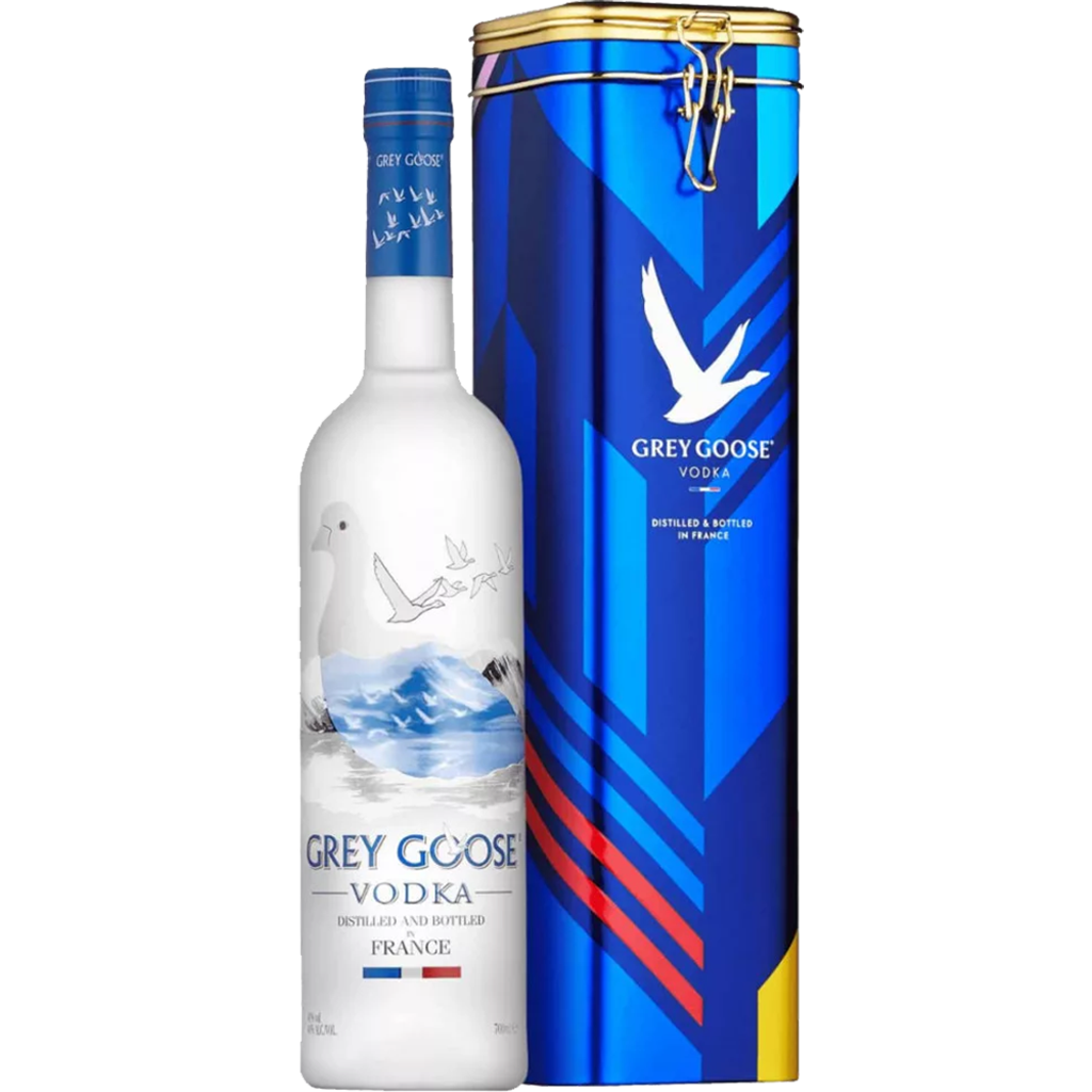 Grey Goose Original 0,7l 40% fém díszdobozban  DRS