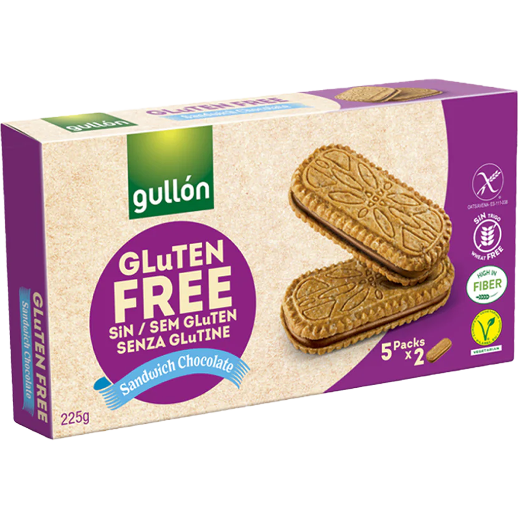 Gullon Szendvicskeksz (Csokis) 225g