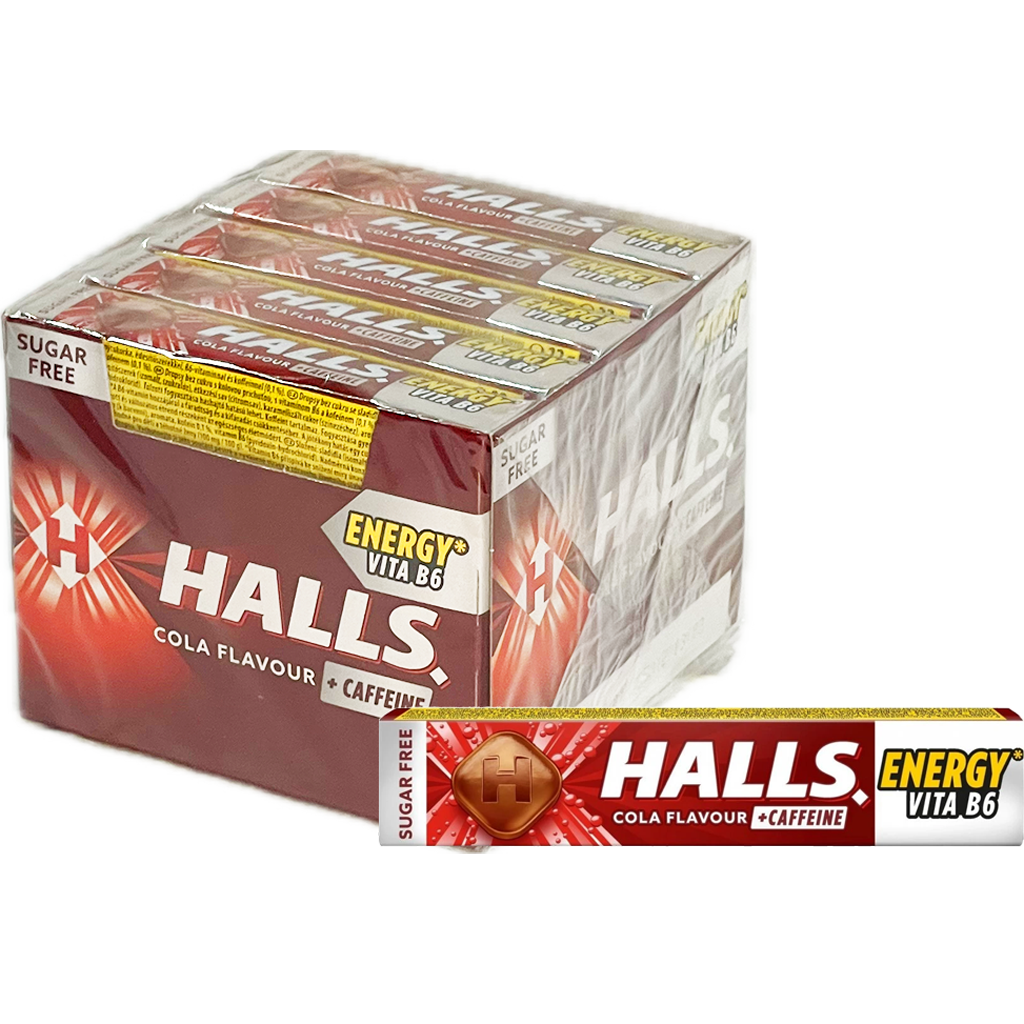 Halls Energy Cola 32g