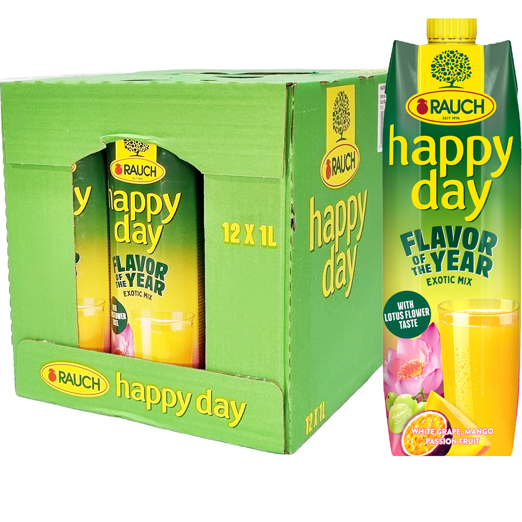 Happy Day 1L Flavor of Year 26 Exotic Mix az Asztalra.hu-n most bruttó 10.152 Ft.